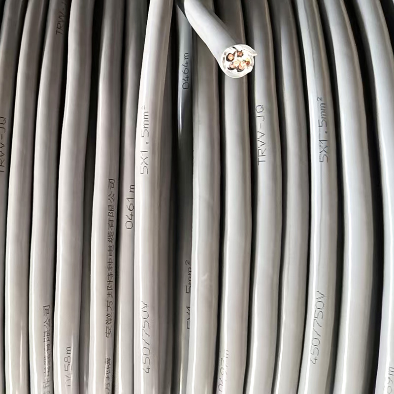 TRVV-JQ拖鏈電纜 5x1.5mm2